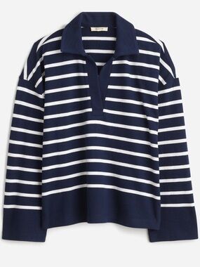 Madewell Women's Rugby Polo Tee